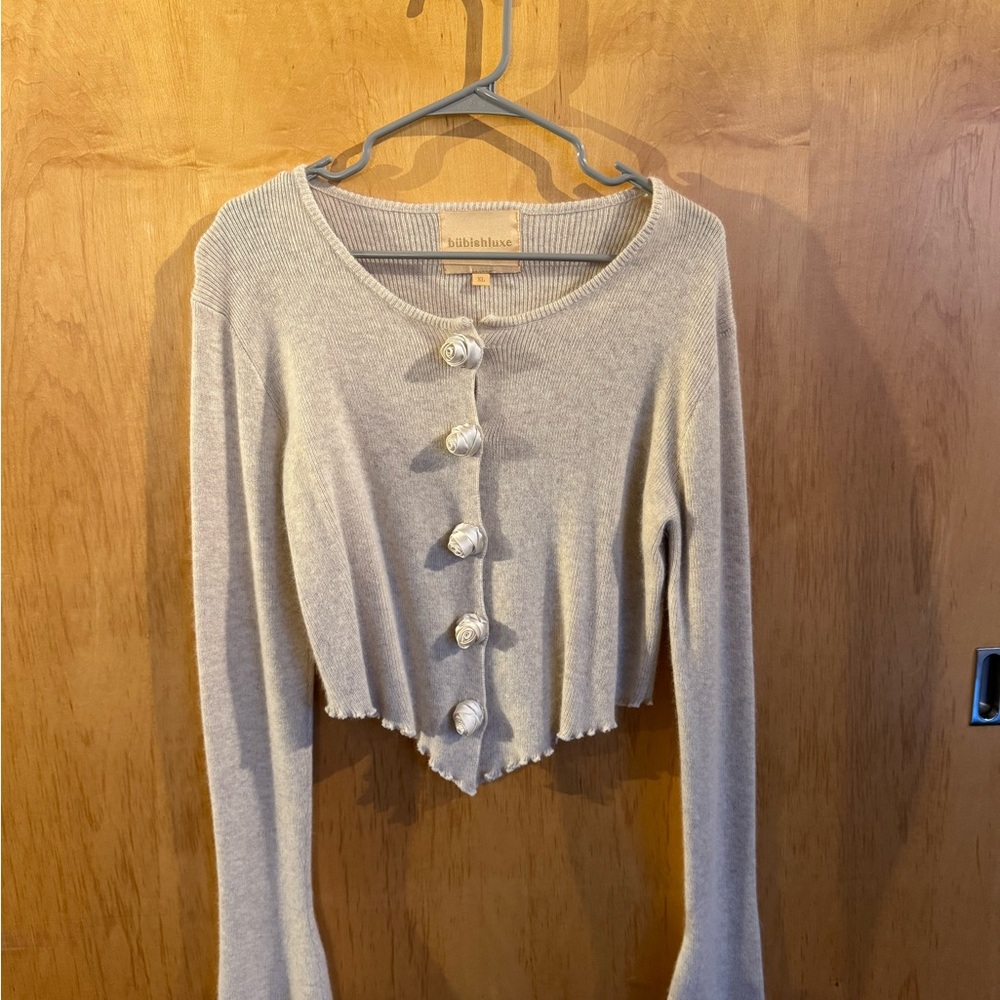 Rosette Cardigan